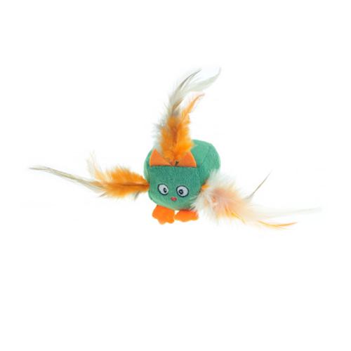 ПР0046265 Игрушка для кошек Into the Woods Птичка с перьями CHOMPER 