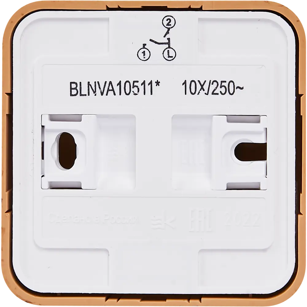 Выключатель накладной Schneider Electric Blanca 2 клавиши цвет ясень 86724500 STLM-2152259 SYSTEME ELECTRIC - Вид №3