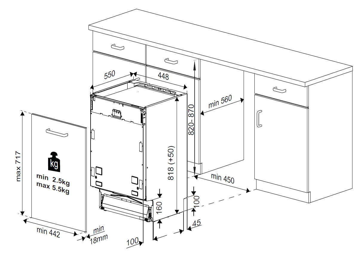 5360293 Встраиваемая посудомоечная машина Beko BDIS15021 STDN-0013886 - Вид №20