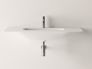 Подвесной умывальник с столешницей