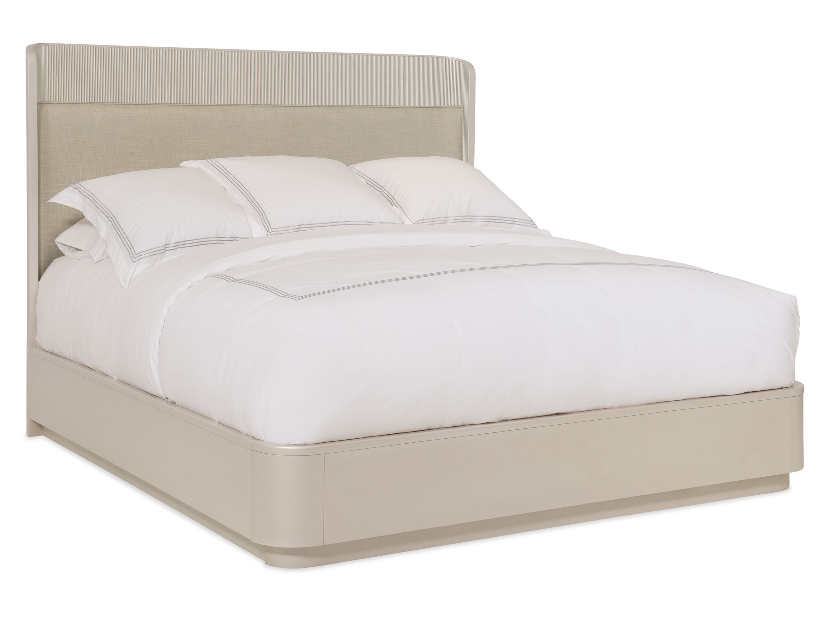 Деревянная кровать размера "queen-size" с высоким изголовьем Caracole FALL IN LOVE ARCH-00009035 - Вид №6