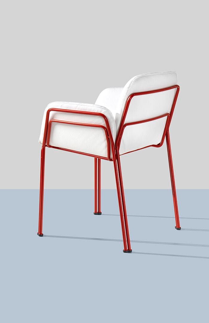 Мягкий тканевый стул с подлокотниками Et al Ari ARCH-00119802 - Вид №1