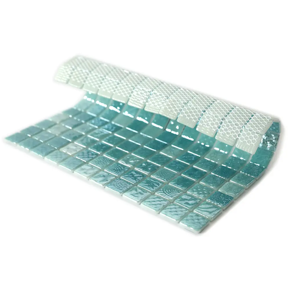 Мозаика стеклянная Natural STP-GN002-L 31.5x31.5 см цвет зеленый 84830272 STLM-2117906 Santreyd Steppa - Вид №2
