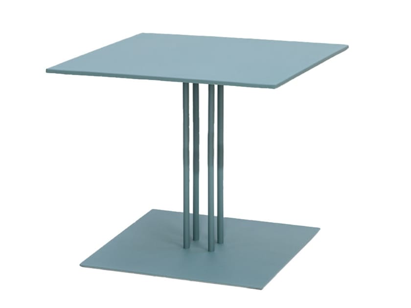 Стальной квадратный садовый стол iSimar Paradiso ARCH-00056382
