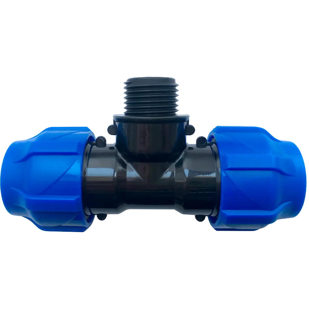 Тройник комбинированный ПНД Valfex 50x1 1/4"x50 мм НР 85457851 STLM-2184562 