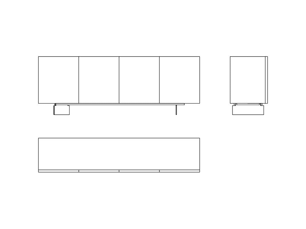Деревянный шкаф Naturedesign Origin ARCH-00046412 - Вид №6