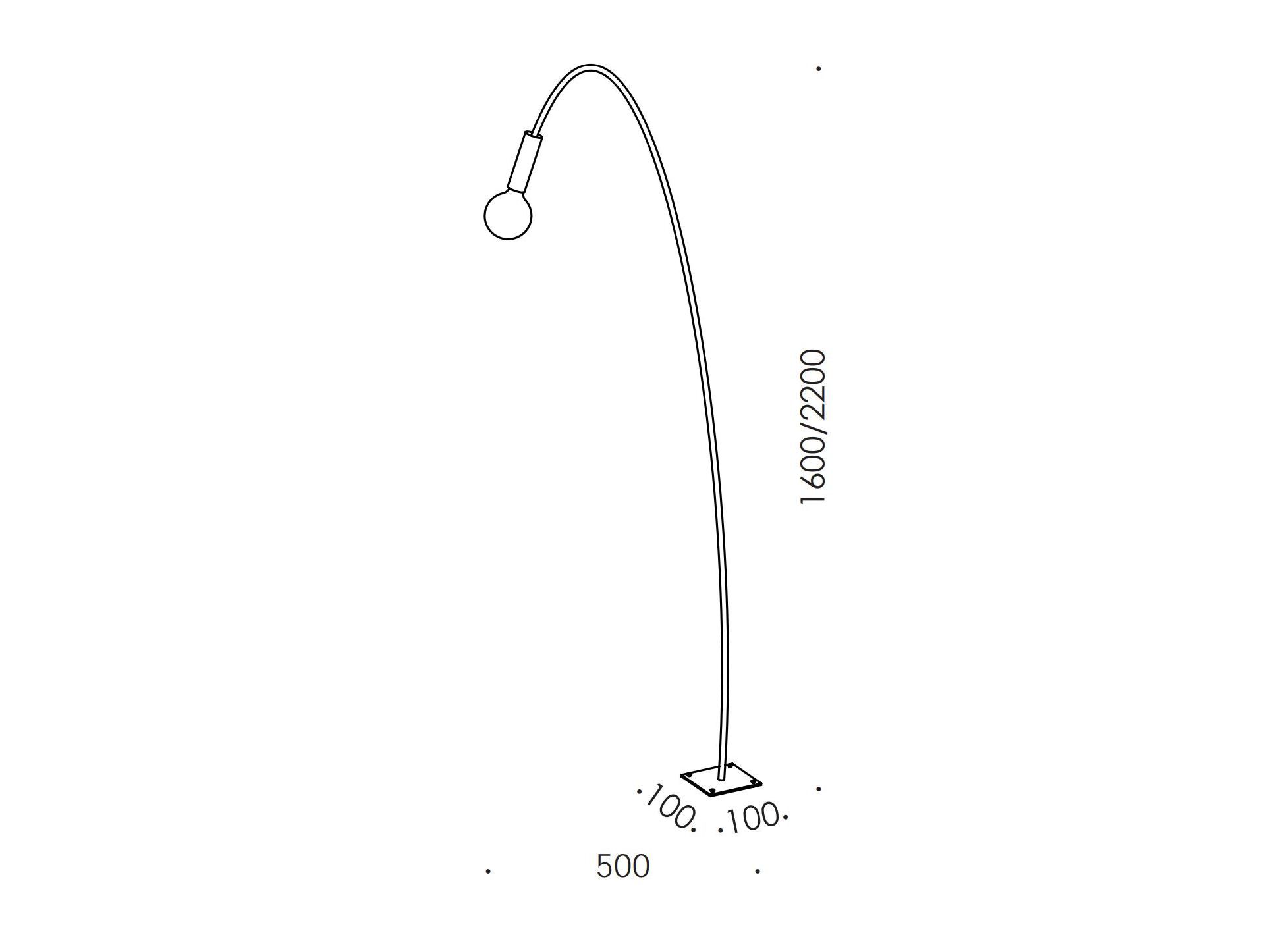 Напольный напольный светильник Сид Renzo Serafini пузырь ARCH-00067784 - Вид №6