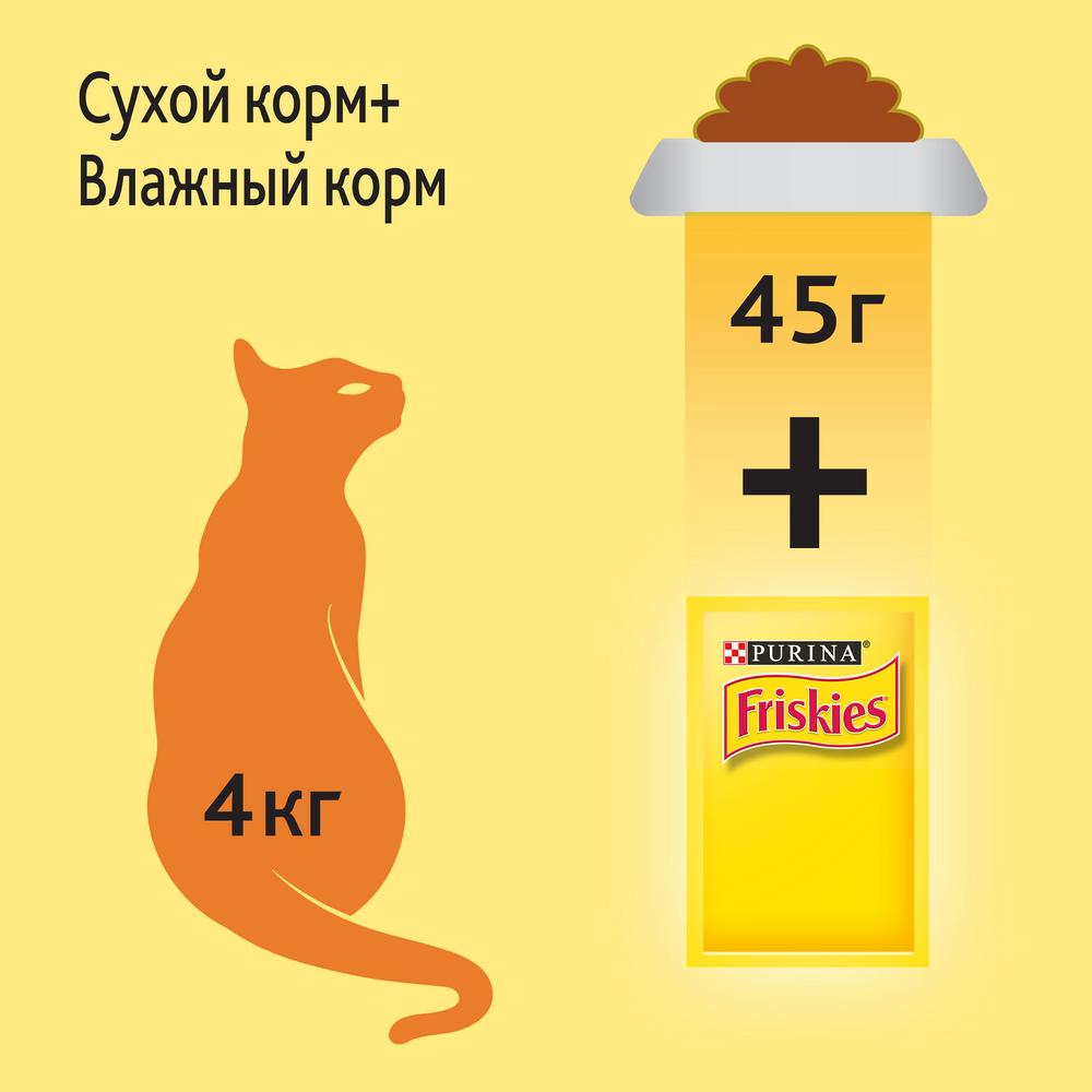 Т0027627 Корм для кошек с мясом, курицей и печенью, сух. 2 кг Friskies  - Вид №9