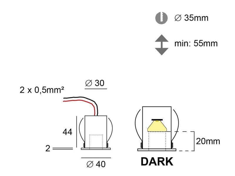 Открытый утопленный светодиодный прожектор BEL-LIGHTING POCO S ARCH-00131123 - Вид №2