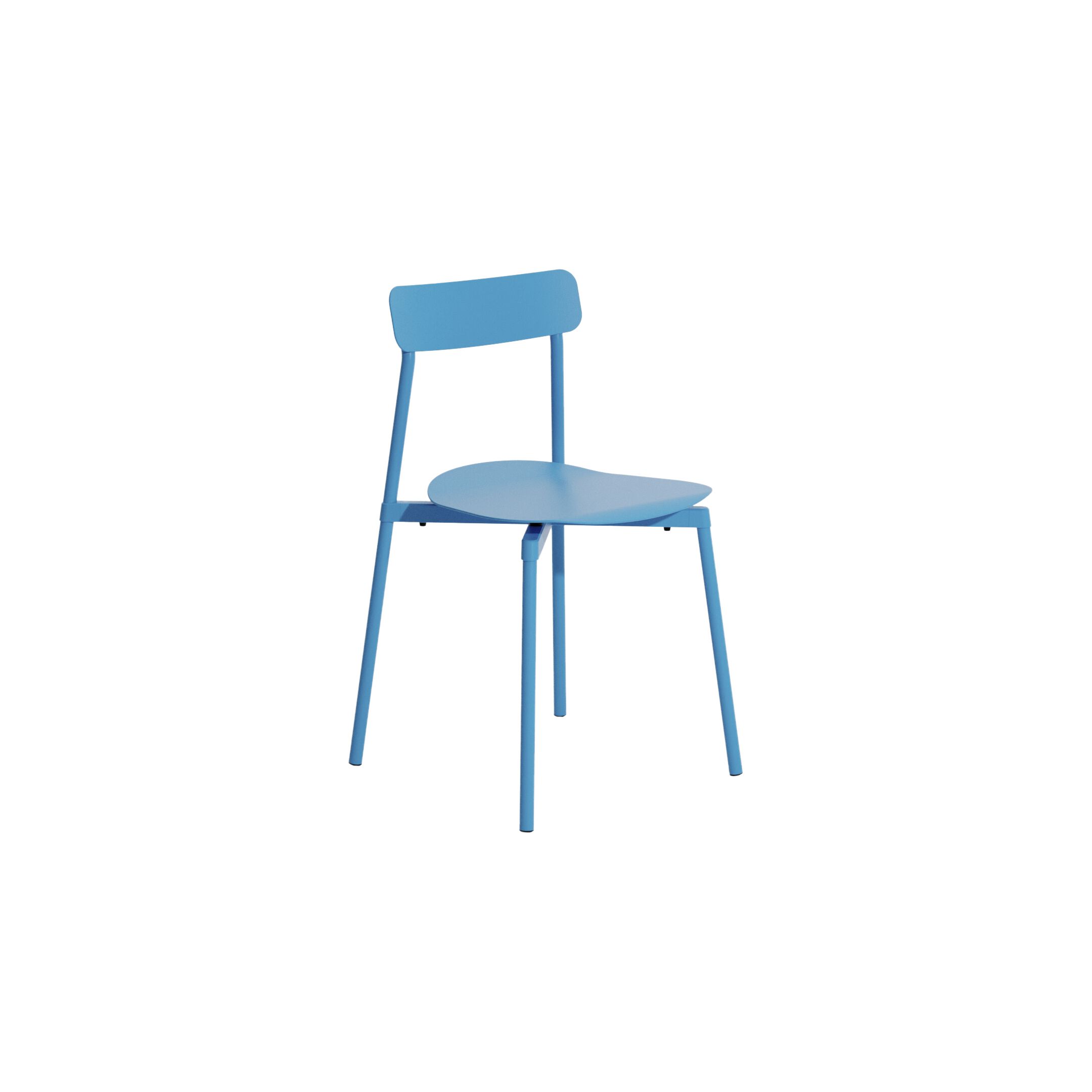 Штабелируемый стул с кожаным сиденьем Petite Friture Fromme ARCH-00069617 - Вид №14