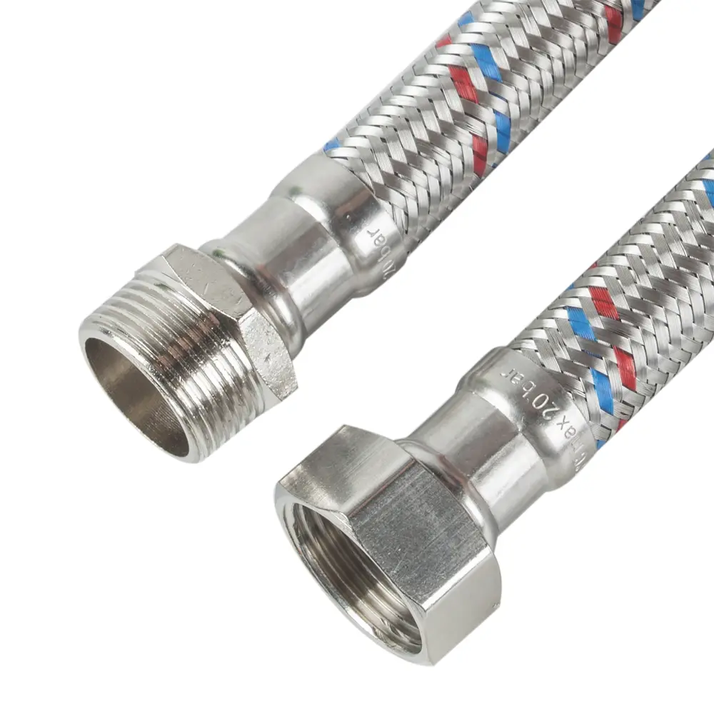 Гибкая подводка для воды, 3/4", штуцер-гайка, 60 см 14369562 STLM-2093095 OSKAR-M 