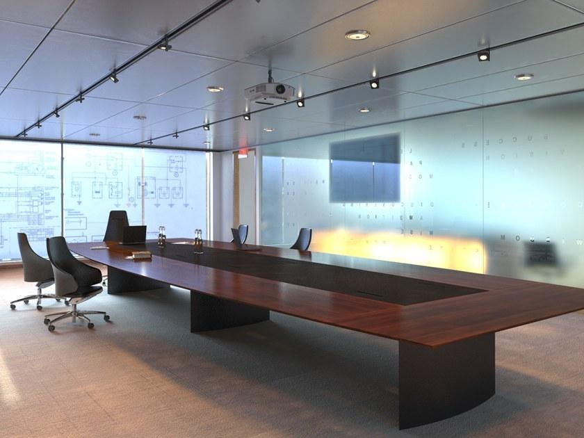B&T Design Стол для переговоров с системой управления кабелями sun-id-1370583 - Вид №5