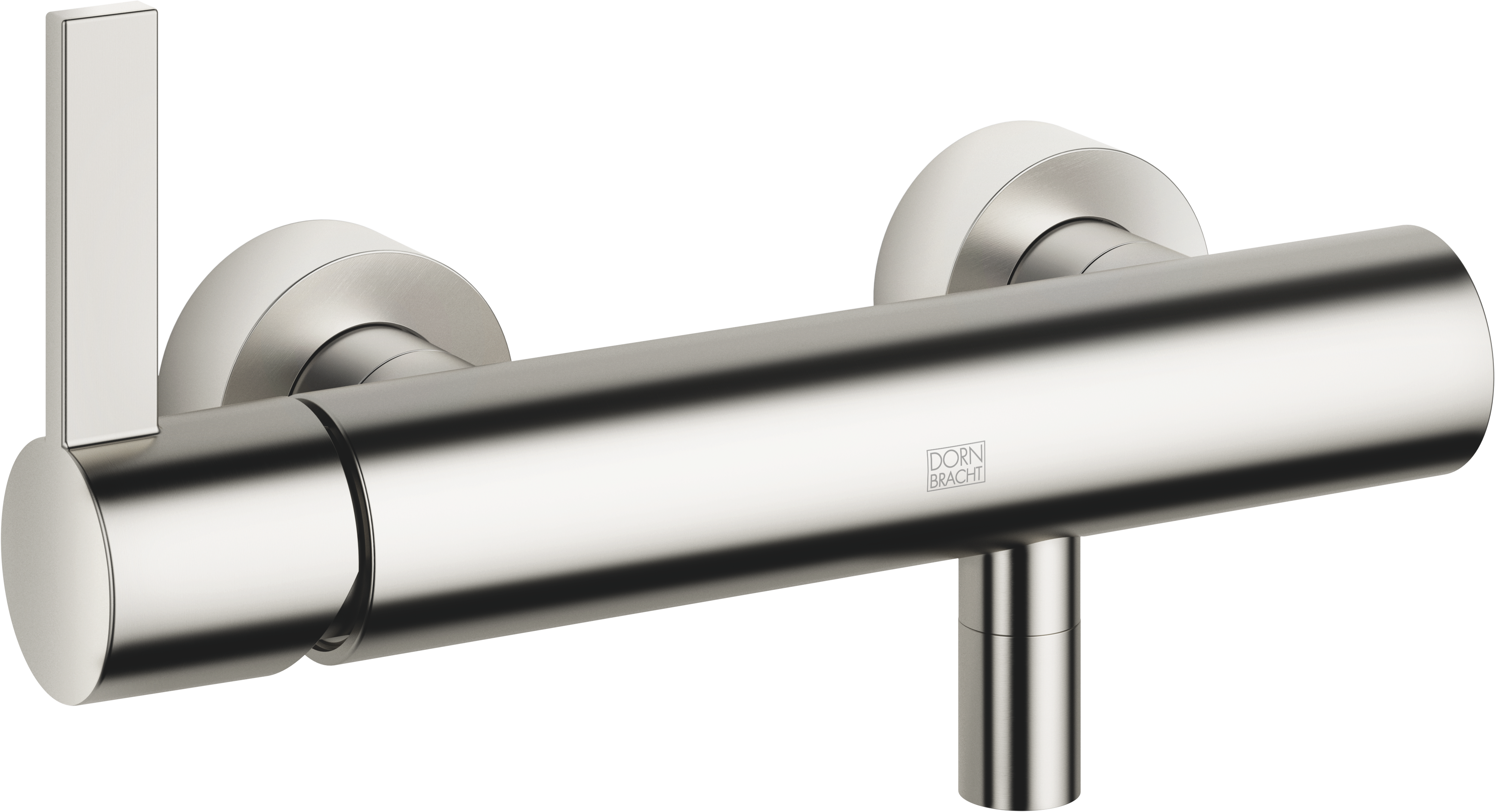 IMO Смеситель для душа, однорычажный, настенный, матовая платина