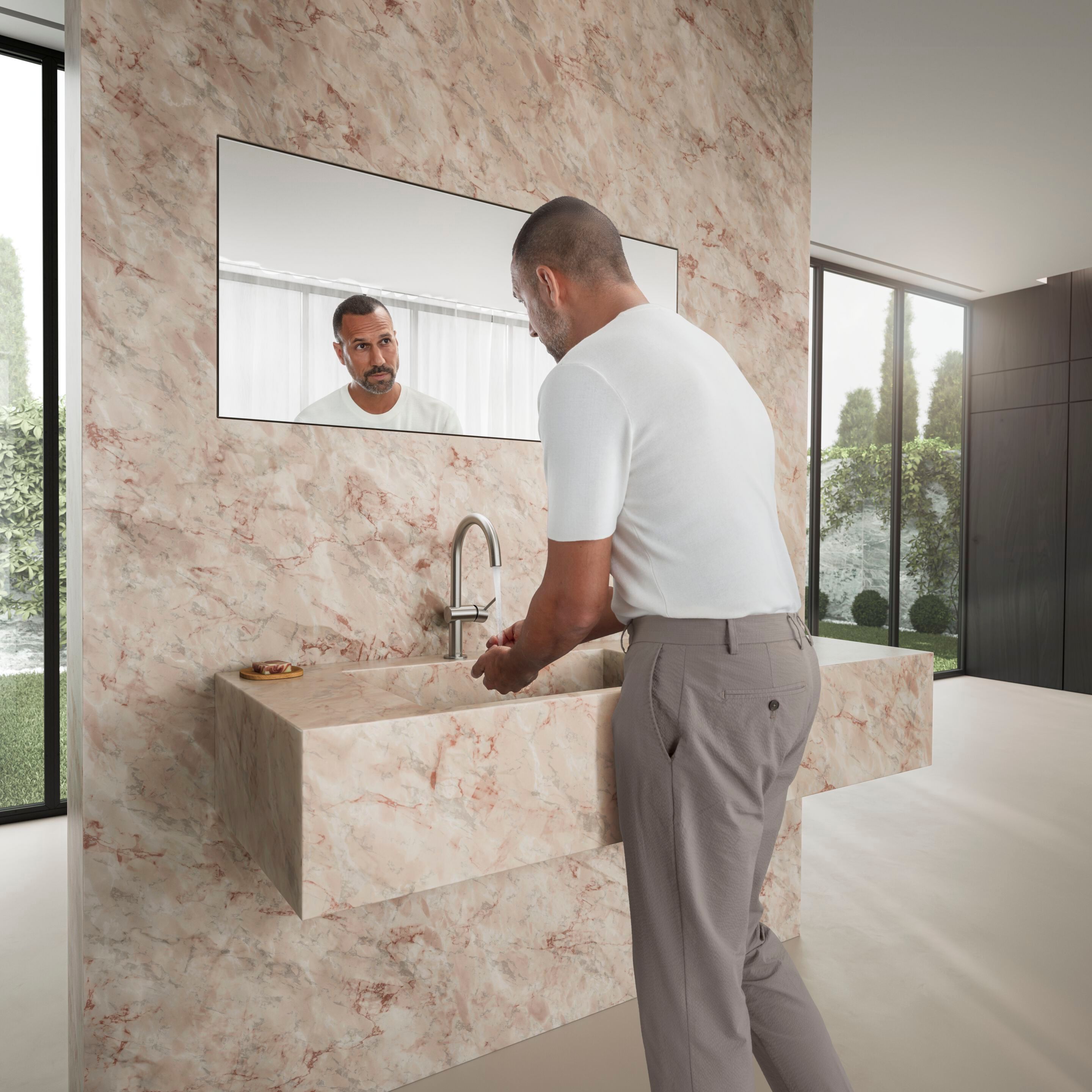 Однорычажный смеситель для раковины KWC ONO E ARCH-00035835 - Вид №4