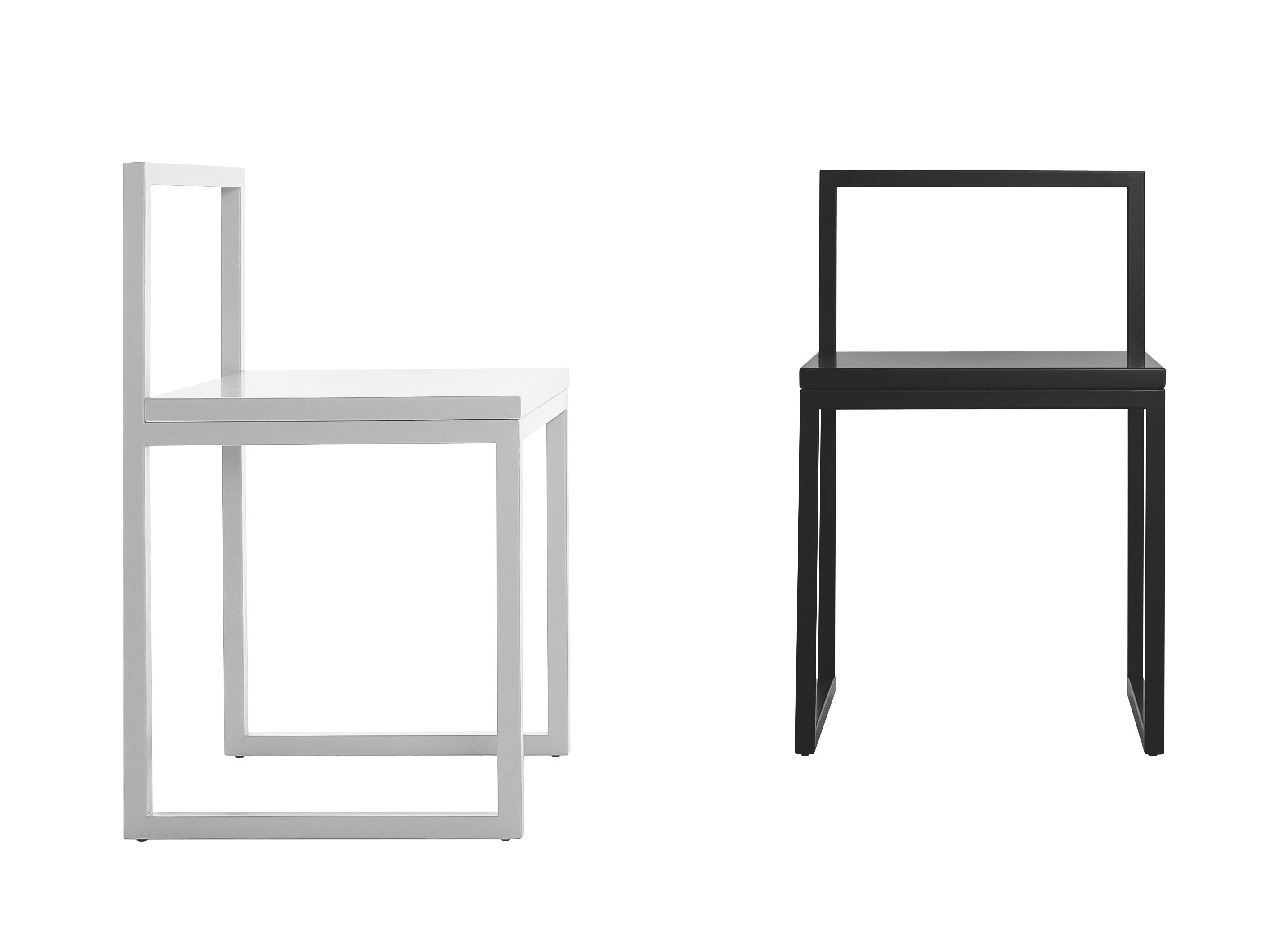 Окрашенный металлический стул CAPPELLINI Fronzoni ' 64 ARCH-00078686