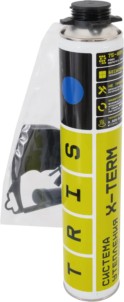 TRIS X-TERM - профессиональный напыляемый утеплитель для комплексной теплоизоляции 82137054