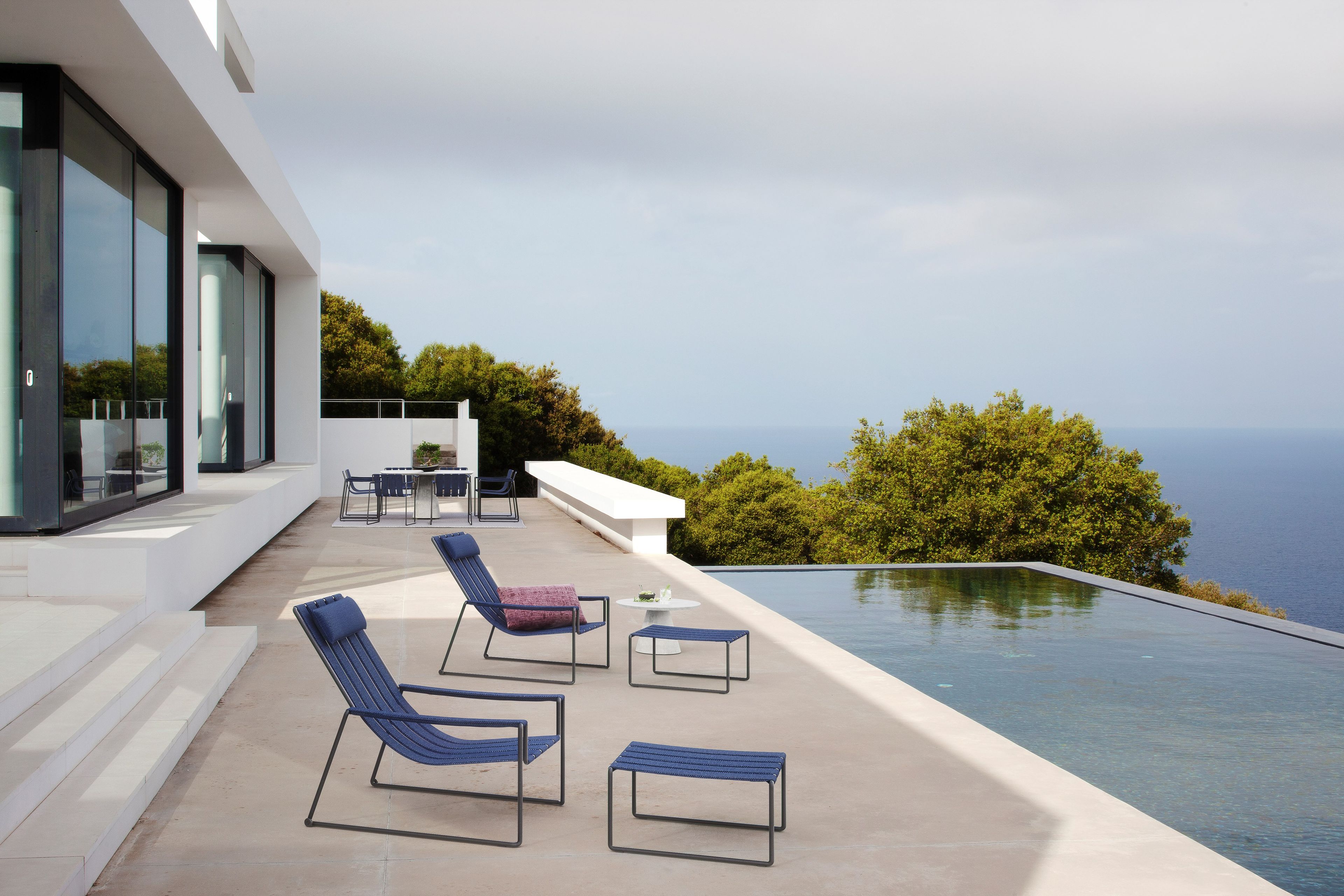 Ткань сани сад стул с подголовником Royal Botania Strappy ARCH-00076566 - Вид №8