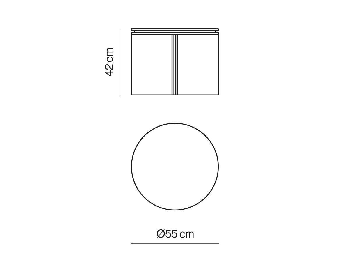 Тумбочка / журнальный столик Kendo Mobiliario слот ARCH-00152143 - Вид №9