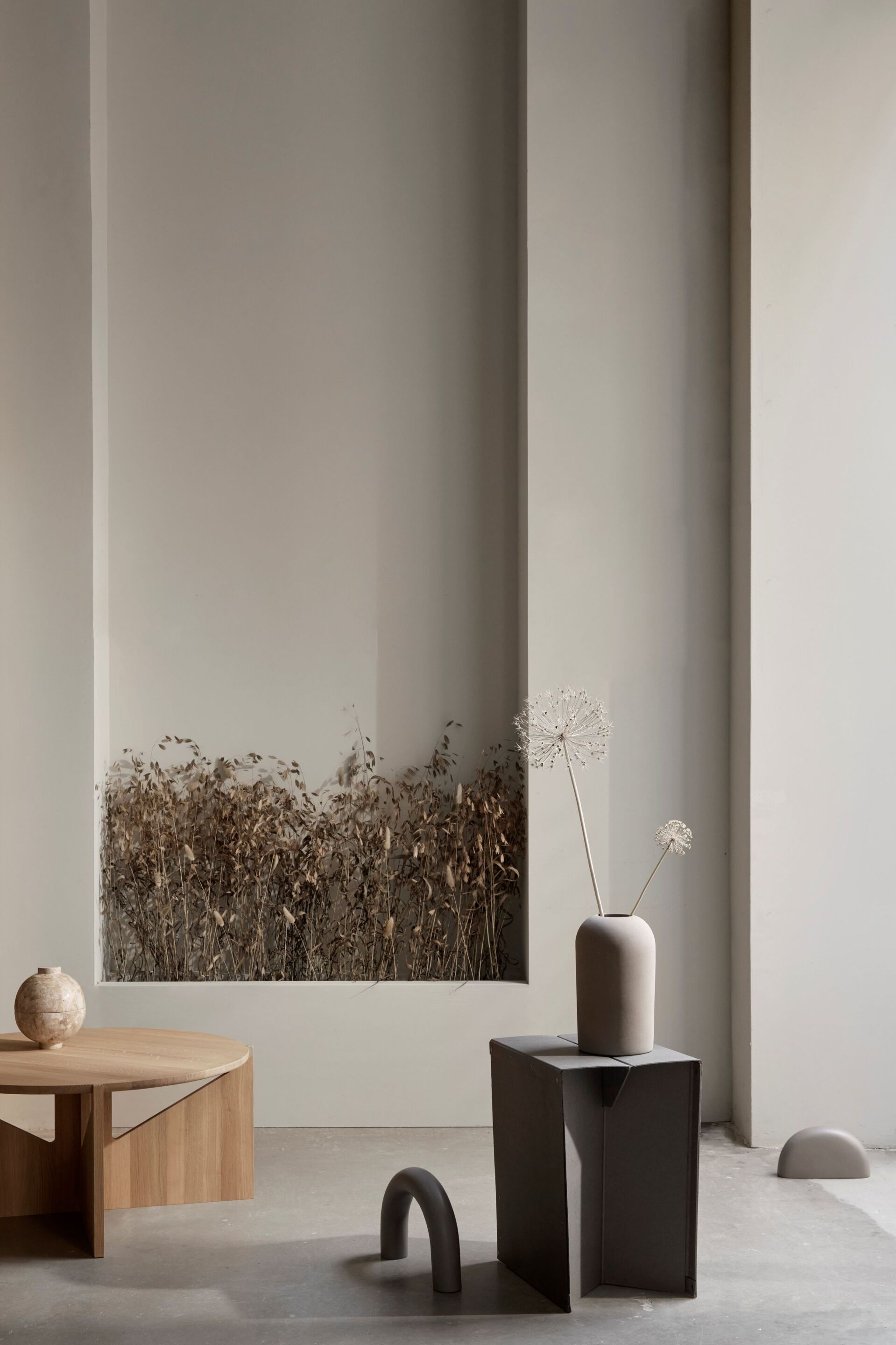 Круглый деревянный журнальный столик In Stock Кристина плотина ARCH-00030370 - Вид №2