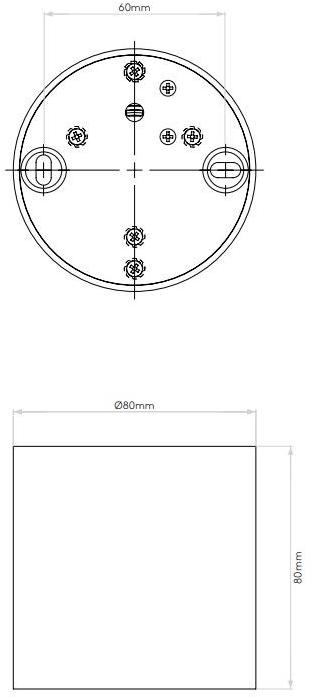 Astro Lighting Круглый светодиодный точечный светильник из алюминия Osca 1252022 - 1252023  - Вид №4