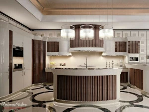 Modenese Gastone Кухня на заказ из розового дерева Cucine