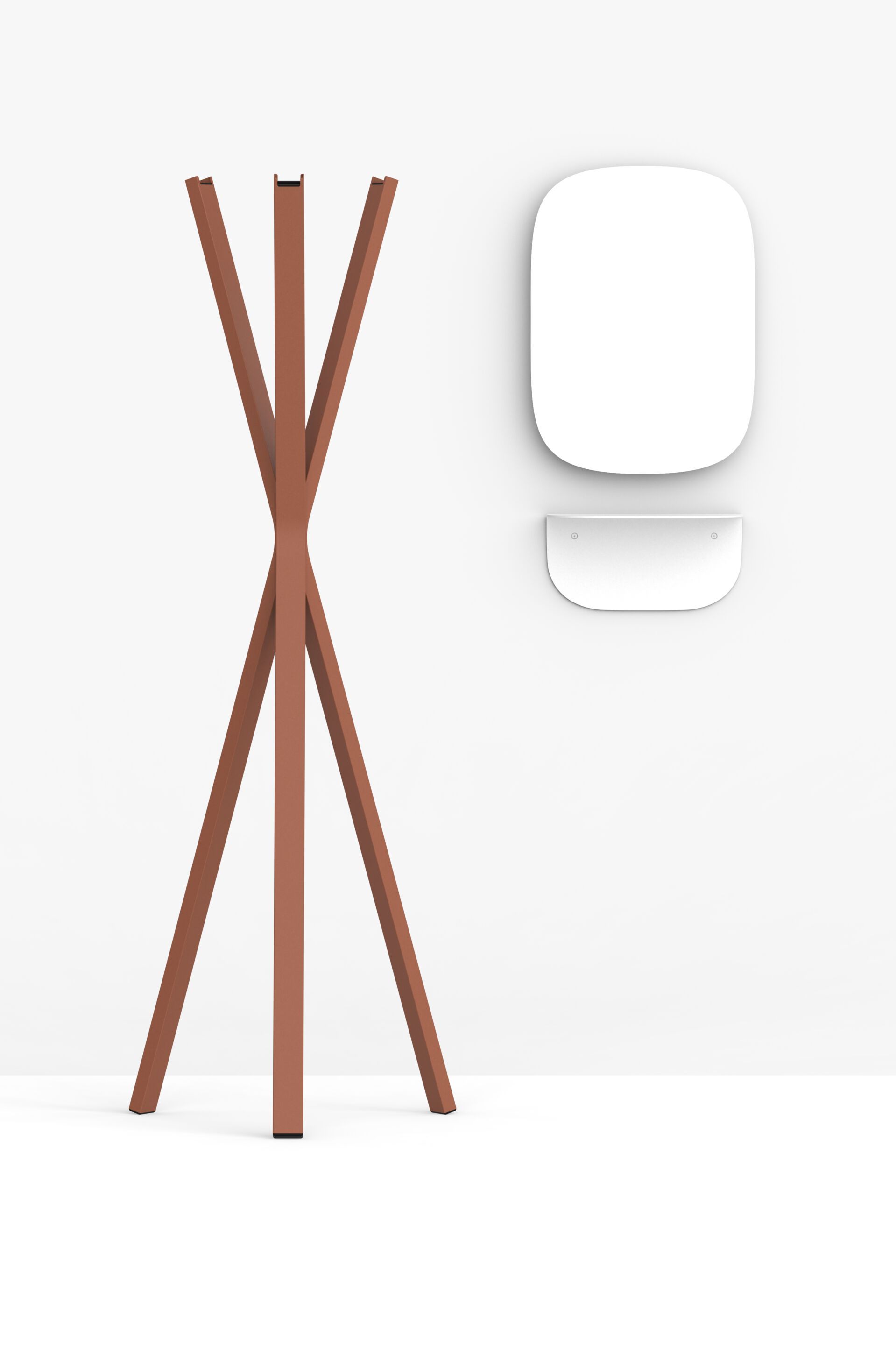 Алюминиевая полка с порошковым покрытием FUNCTIONALS слайд ARCH-00146595 - Вид №3