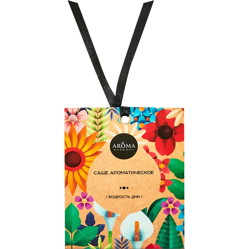 Ароматическое саше Aroma Harmony «Бодрость дня» с ванильным акцентом 89340820 STLM-0830870