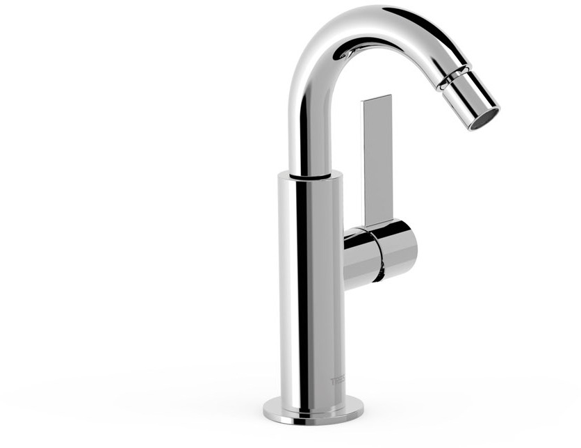 ПРОЕКТ-Смеситель для биде TRES с одной ручкой и боковым рычагом-21122401 TRES