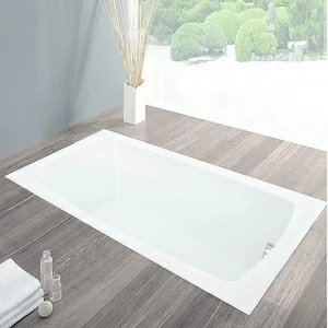 Ванна встраиваемая LARGO 170х80 см с аэромассажем Deluxe