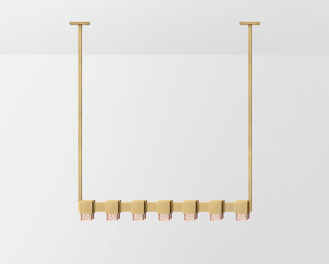 Металлический светодиодный подвесной светильник Articolo Studios куб ARCH-00045531 - Вид №1