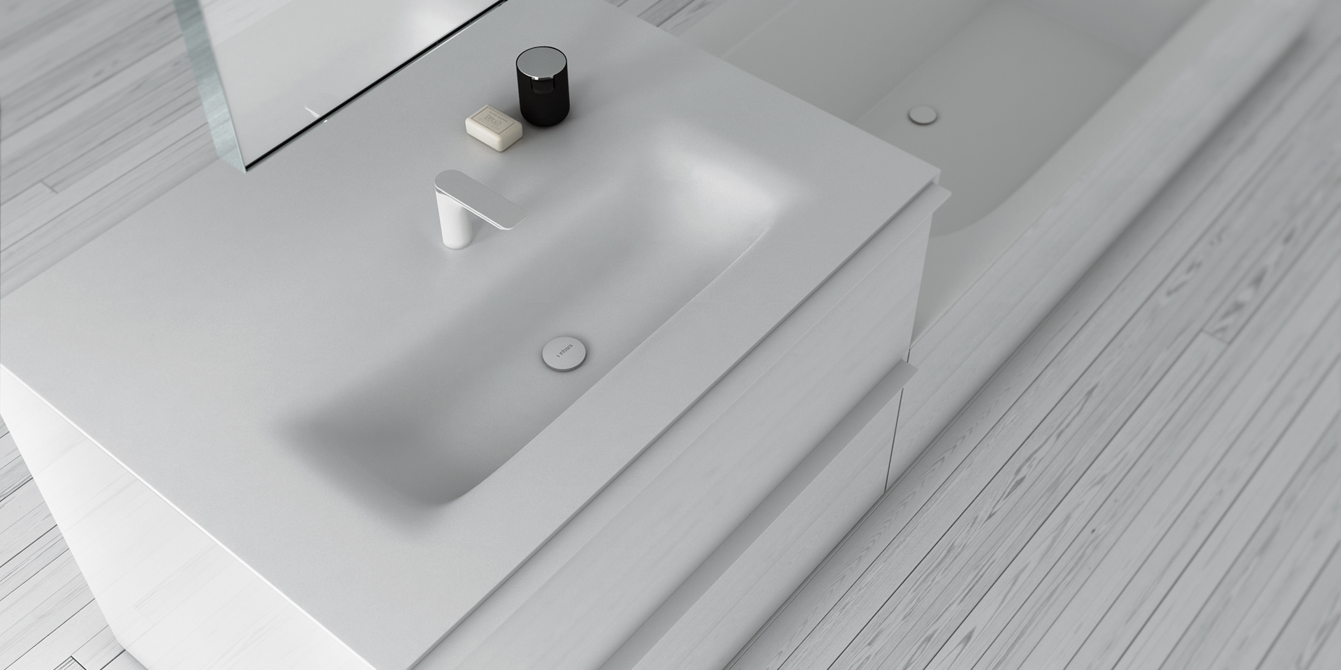 Модуль-тумба с 2 ящиками KA032B Inbani Ка - Вид №1