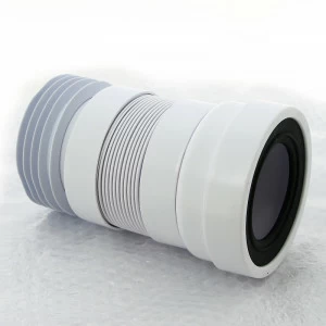 Труба фановая McAlpine раздвижная L200-330 мм гофр. с манж. вход D=97-107 мм выход внутрь 4"/110 мм трубы