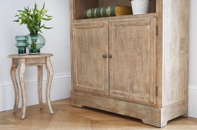 Arrediorg.it® Самонесущий открытый книжный шкаф из массива дерева Coppelia H870 bookcase (h03)  - Вид №4