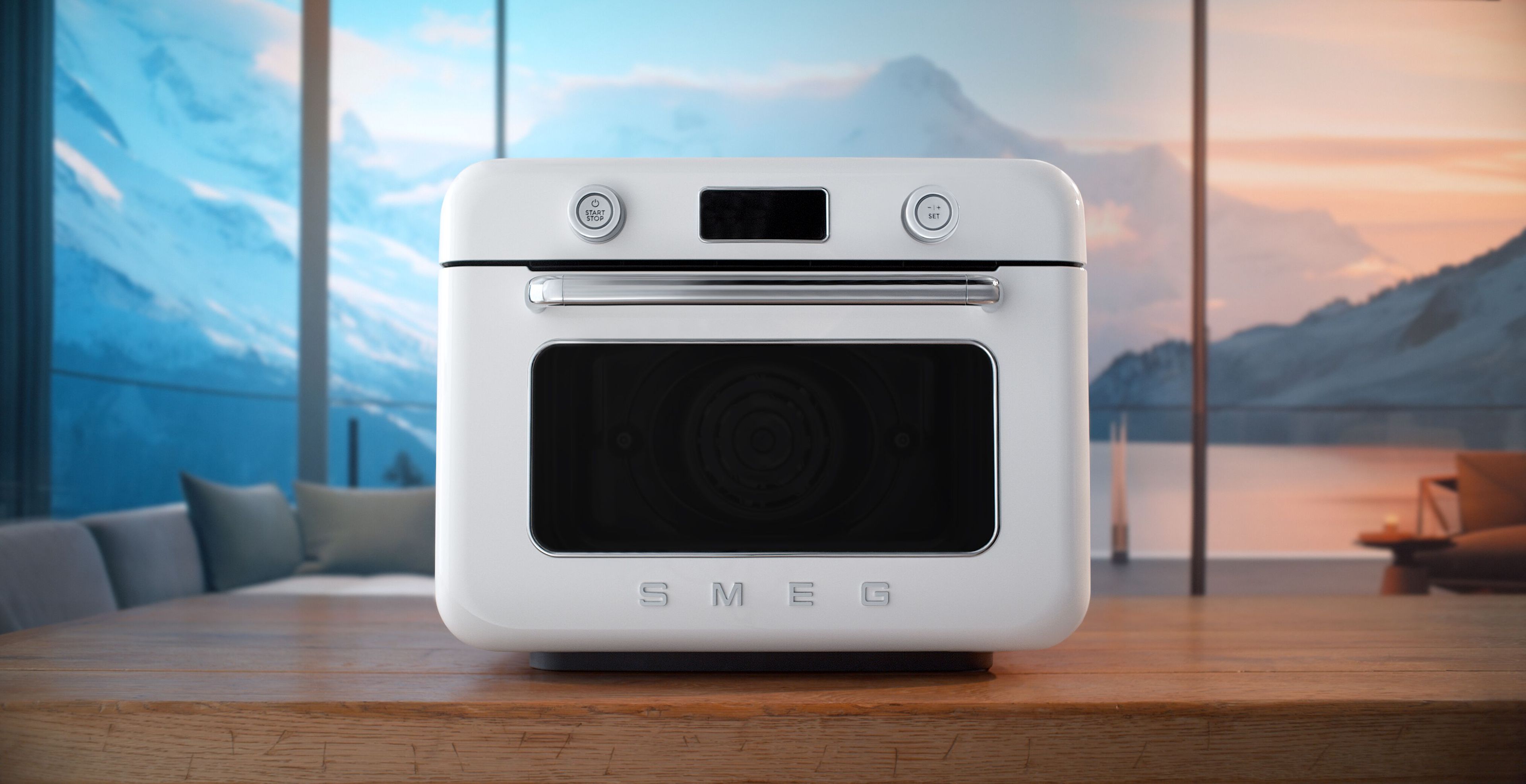 Комбинированная Паровая печь Smeg Smeg в стиле 50-х ARCH-00028844 - Вид №37