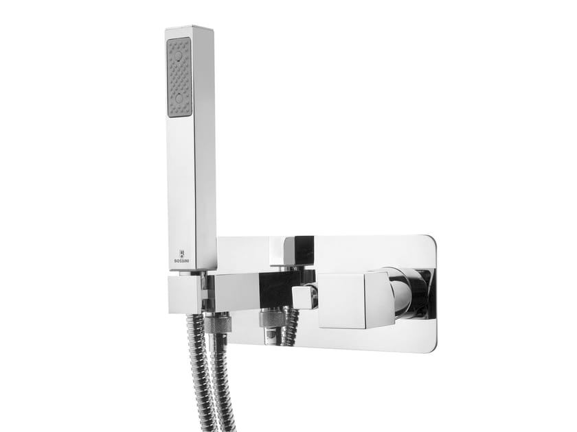 Смеситель для ванны из хромированной латуни с ручным душем Bossini Aki ARCH-00047137