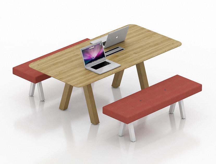 Tuna Ofis Скамья без спинки Lea sun-id-1351617 - Вид №1