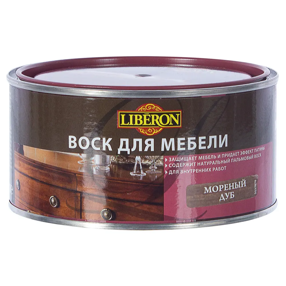 Воск для мебели V33 цвет мореный дуб 0.5 л STLM-2107707 - Вид №1