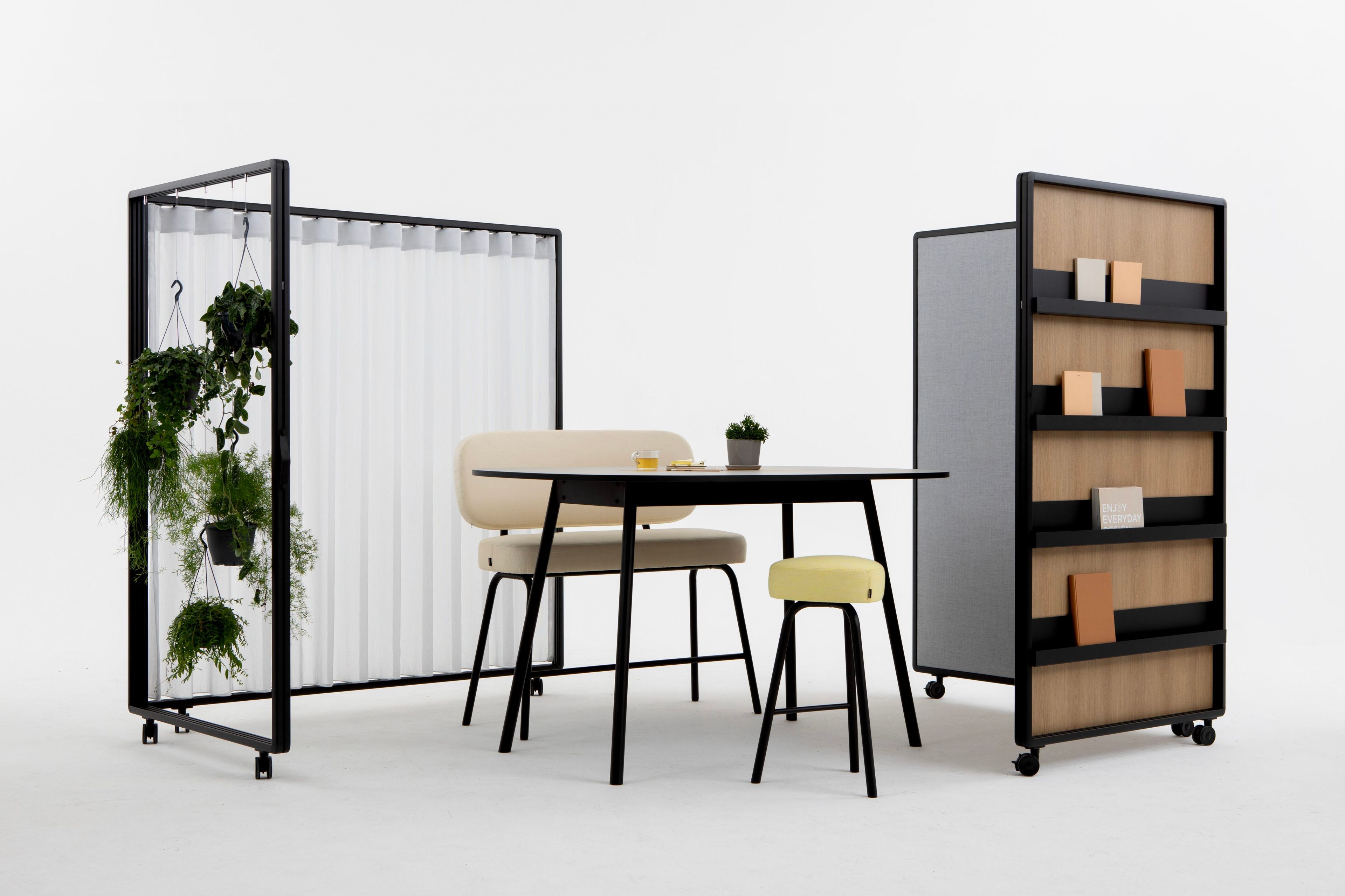 Алюминиевая стойка для журналов с порошковым покрытием Cascando патио ARCH-00014166 - Вид №1