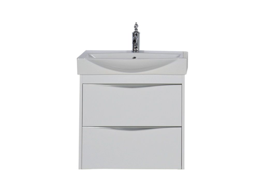 Тумба с раковиной Aquanet Франка 65 белый 0018305100182328 - Вид №3