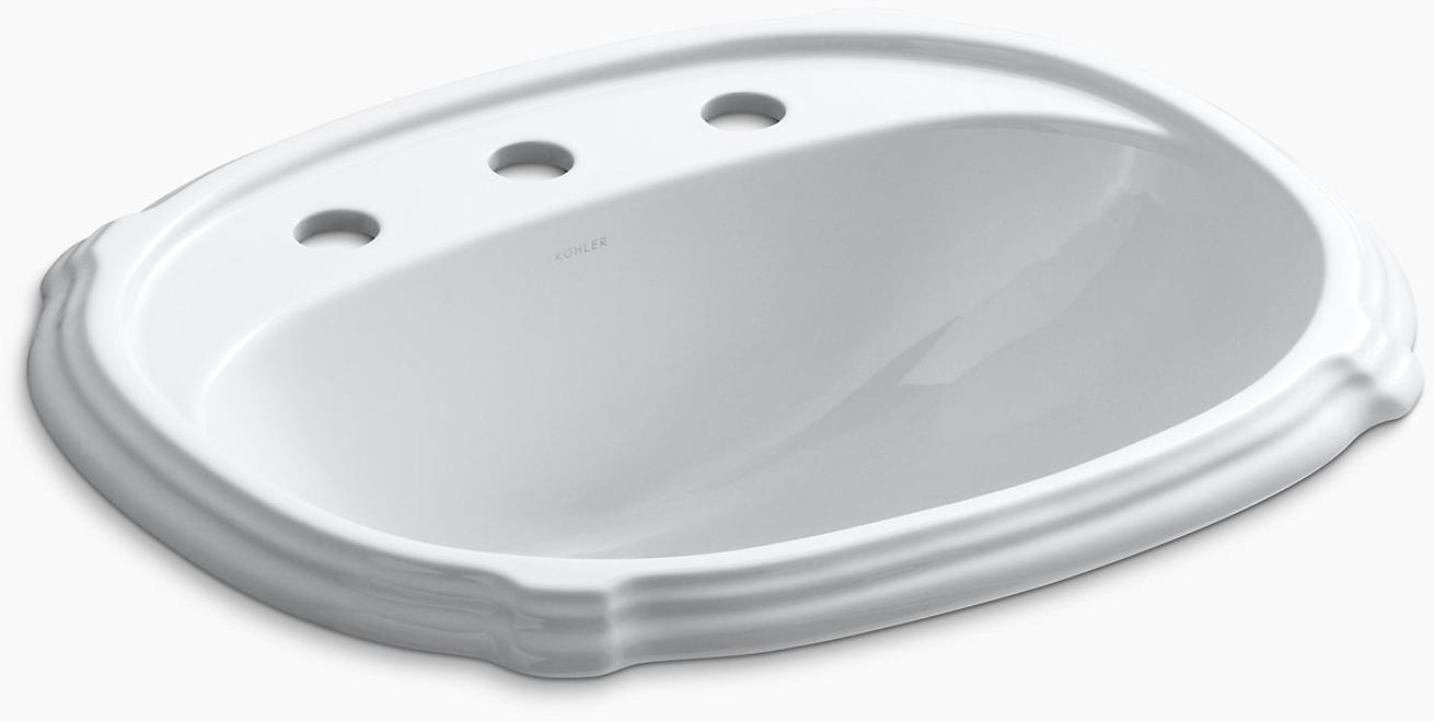 KOHLER Portrait Встраиваемая раковина с 8 K-2189-8-NY  - Вид №1