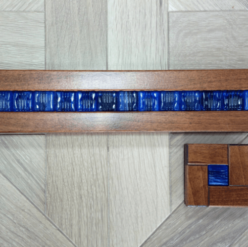 Модульный паркет Da Vinci Чипотл Хастла Дуб Натур брашированная, гладкая (Брашированная, Гладкая) 400х400 мм 26006000168 - Вид №3