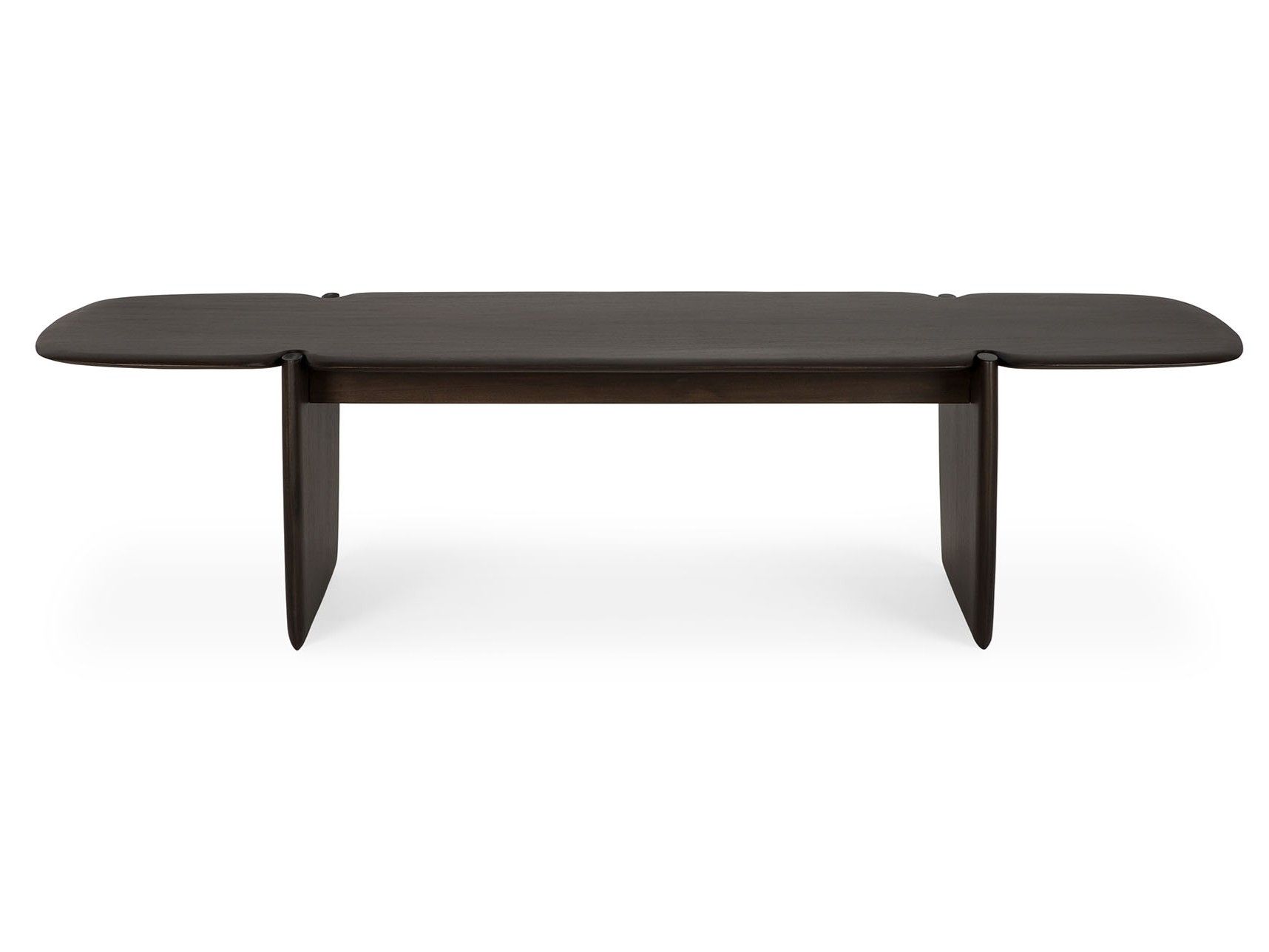 Прямоугольный низкий журнальный столик из красного дерева Ethnicraft PI ARCH-00102389