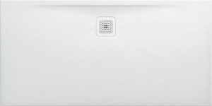 H2159540790001 Душевой поддон, материал Marbond, прямоугольный, слив по длинной стороне LAUFEN PRO