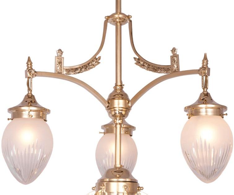 Patinas Lighting Люстра из латуни ручной работы Rome sun-id-1442525 - Вид №1