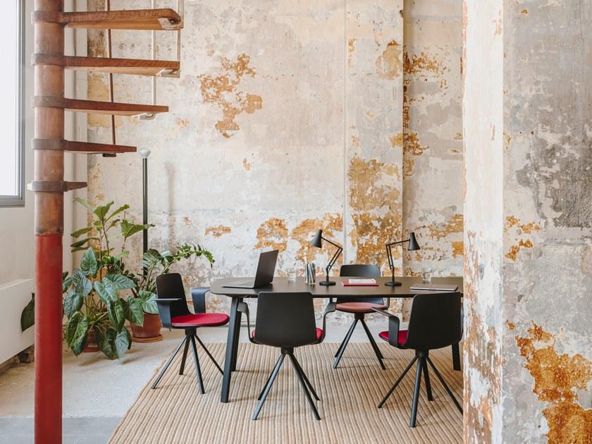 ENEA Прямоугольный деревянный стол Lts system sun-id-1396921 - Вид №4