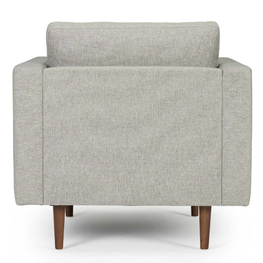 Кресло Otto, дуб/орех, темно-песочное Kragelund 37401248244 - Вид №4