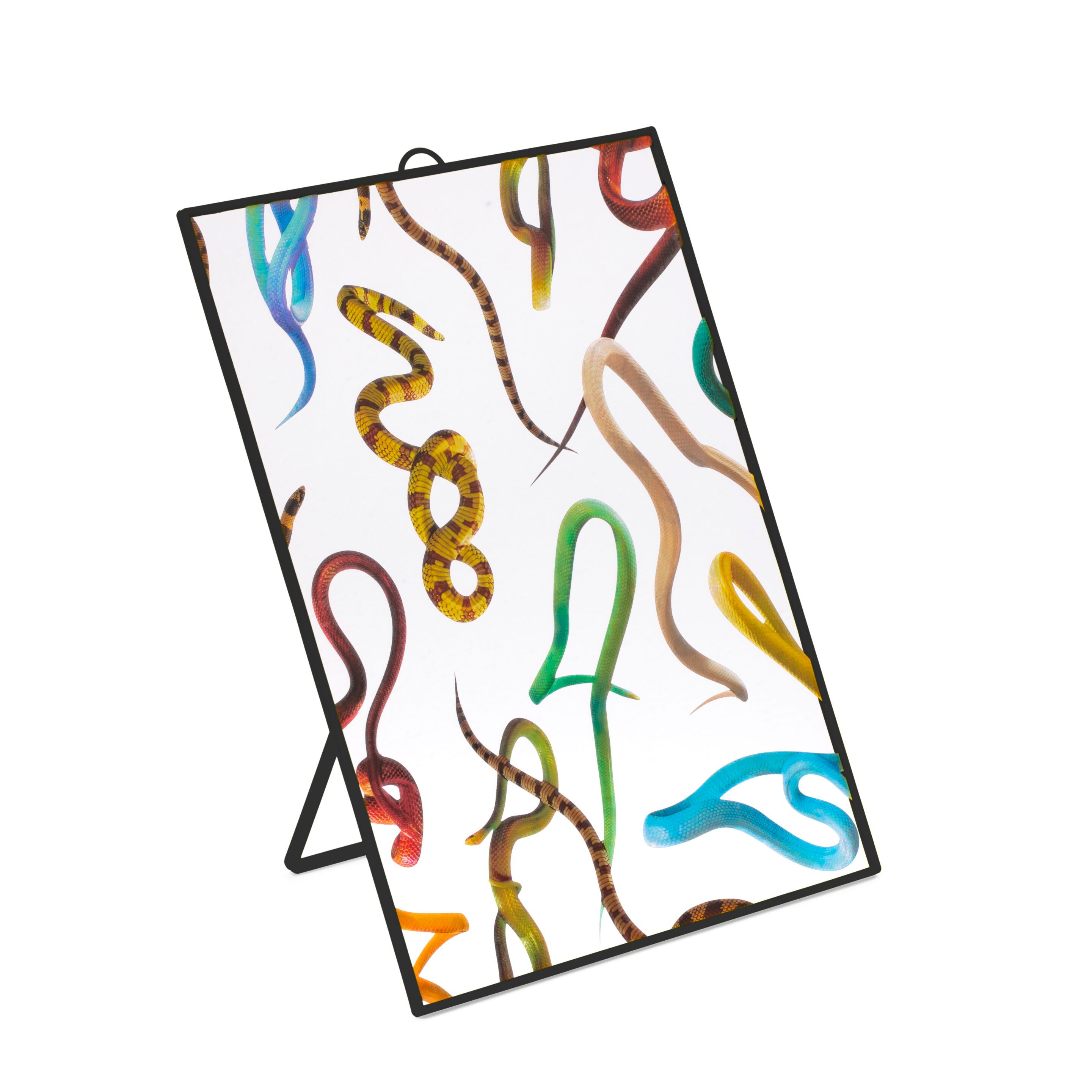 Настенное зеркало с пластиковой рамкой Seletti Seletti wears Toiletpaper ARCH-00018040 - Вид №1