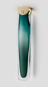 Стеклянный светодиодный настенный светильник