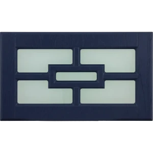 Витрина для шкафа Delinia «Антея» 60x35 см, МДФ, цвет синий