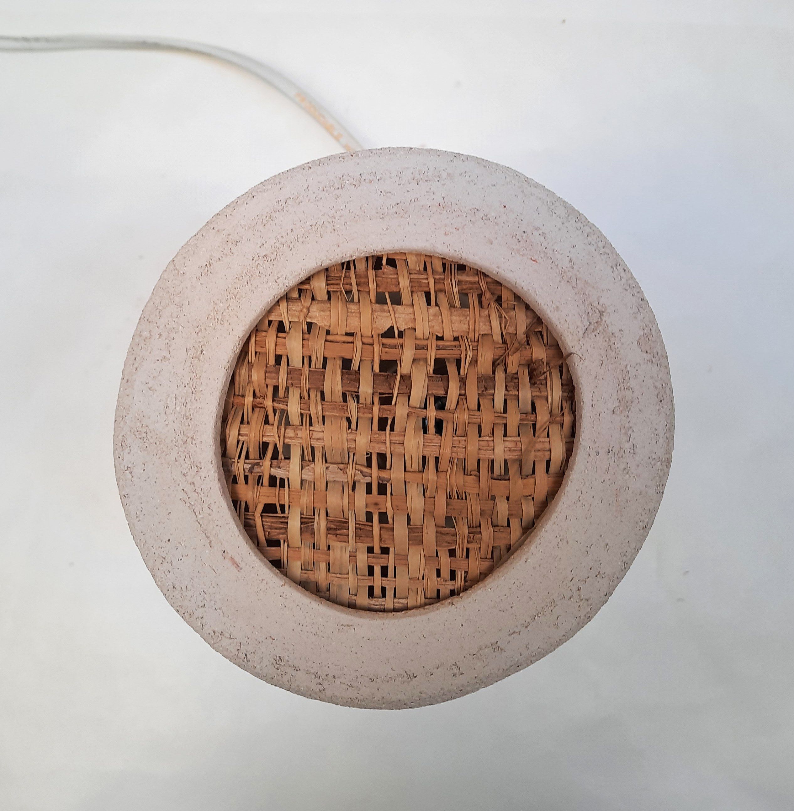 Керамическая настольная лампа ручной работы ICI ET LÀ керамическое освещение ARCH-00069491 - Вид №5